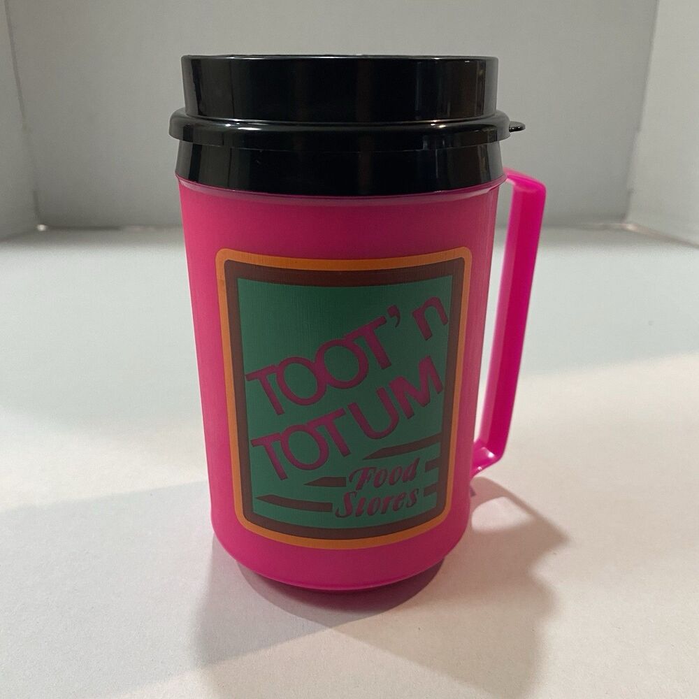 Amarillo Toot’n Totum  Insulated Travel Mug Aladdin Gas Station Texas VTG